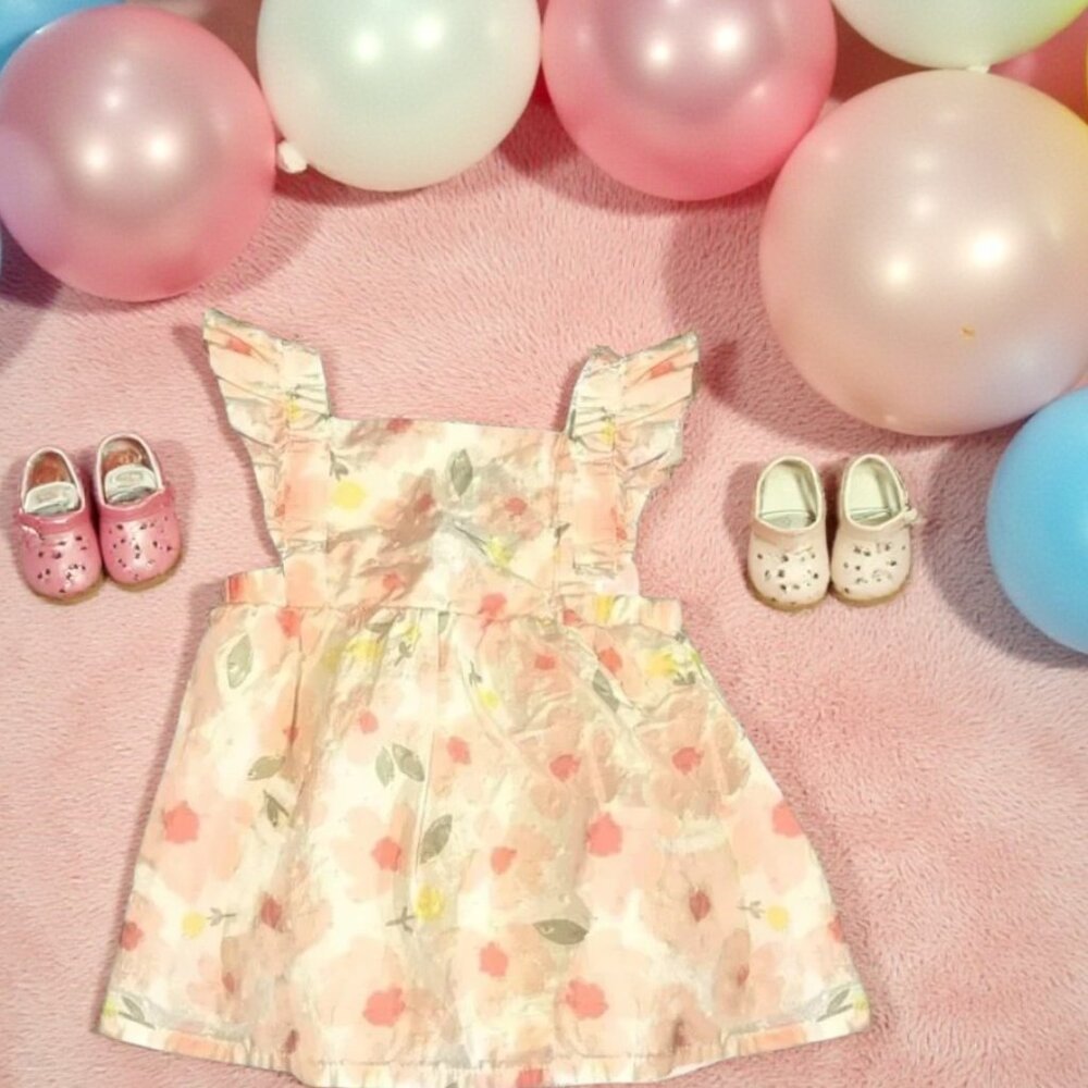 Carter’s Baby Girl Flower Sleeveless Sun Dress & Panties